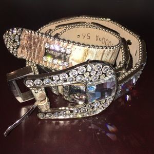 BB Simon bling belt! M